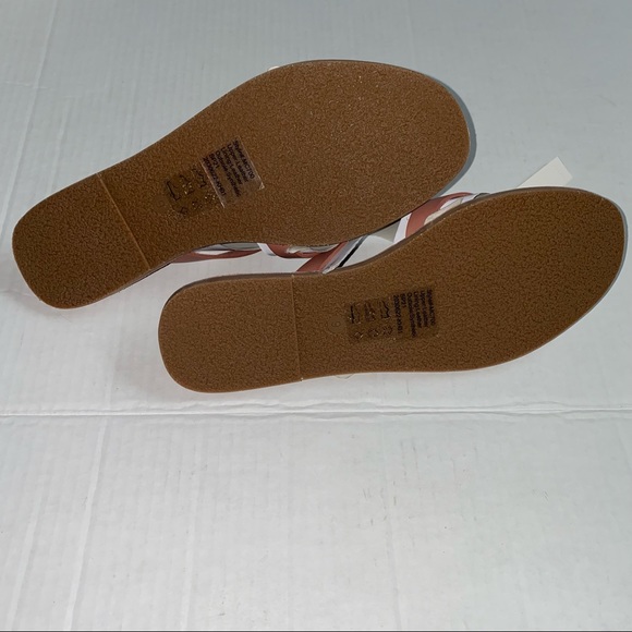 Madewell The Boardwalk Risa Rose Dust Flip Flop NWT - Picture 9 of 13